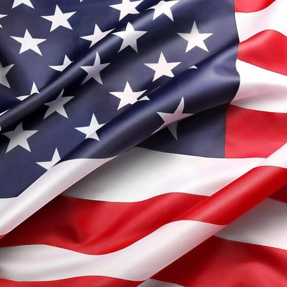 US Nylon American Flag 4x6ft Heavy Duty Extra Large Flag Stars Brass Grommets - Picture 2 of 3